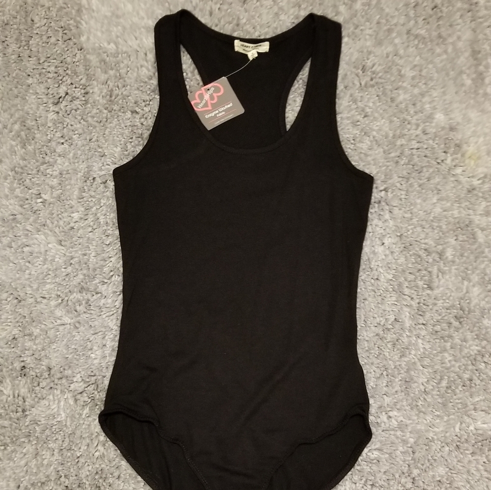 Racer back body suit